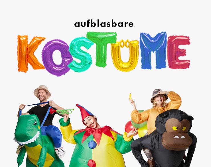 aufblasbare Kostüme